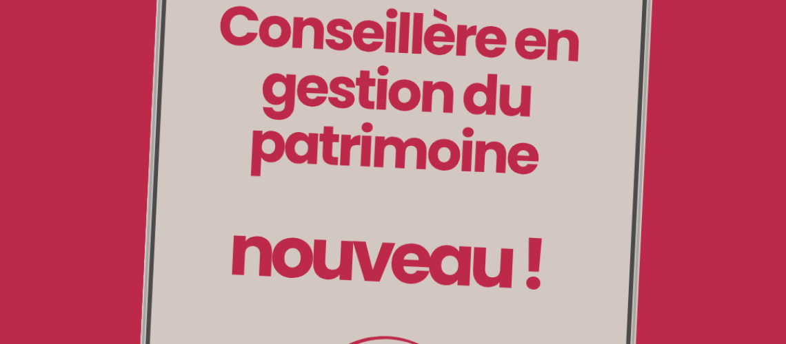 Conseillère en gestion du patrimoine