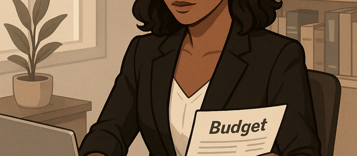 Femme au bureau